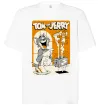 Футболка Оверсайз Том і Джеррі з тостером Белый фото