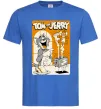 Мужская футболка Том і Джеррі з тостером Ярко-синий фото