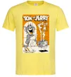 Мужская футболка Том і Джеррі з тостером Лимонный фото