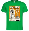 Мужская футболка Том і Джеррі з тостером Зеленый фото