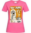 Женская футболка Том і Джеррі з тостером Ярко-розовый фото