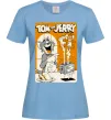 Женская футболка Том і Джеррі з тостером Голубой фото