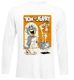 Лонгслив Jerry Белый фото