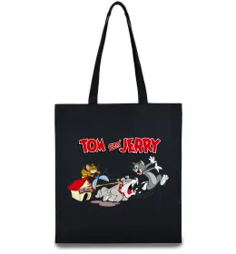 Эко-сумка Том і Джеррі та пес Черный фото