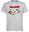 Мужская футболка Том і Джеррі та пес Серый фото