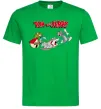 Мужская футболка Том і Джеррі та пес Зеленый фото