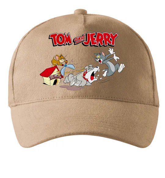 Кепка Том і Джеррі та пес Песочный фото