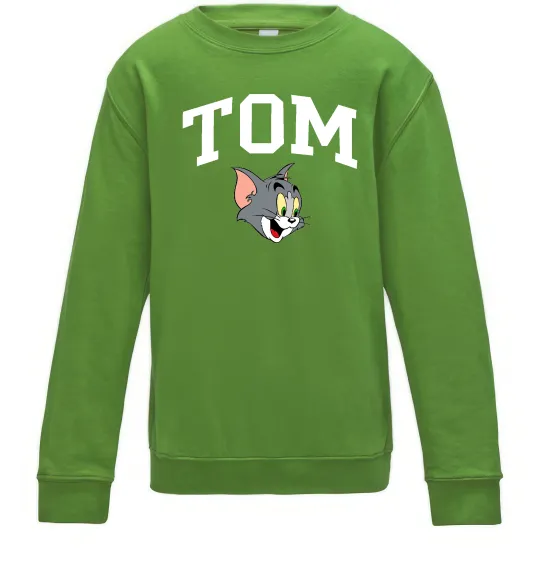 Детский Свитшот Tom Лаймовый фото