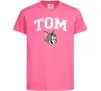 Детская футболка Tom Ярко-розовый фото
