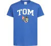 Детская футболка Tom Ярко-синий фото