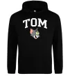 Мужская толстовка (худи) Tom Черный фото