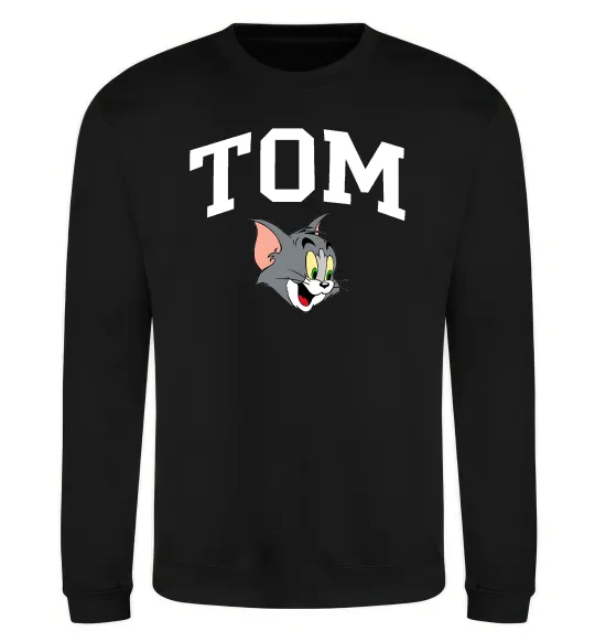 Свитшот Tom Черный фото