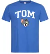 Мужская футболка Tom Ярко-синий фото