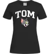 Женская футболка Tom Черный фото