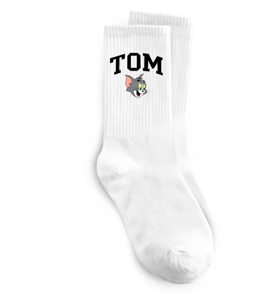 Носки Tom Белый фото