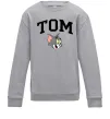 Детский Свитшот Tom Серый меланж фото