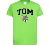 Детская футболка Tom Лаймовый фото
