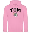 Мужская толстовка (худи) Tom Розовый фото