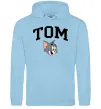 Женская толстовка (худи) Tom Голубой фото