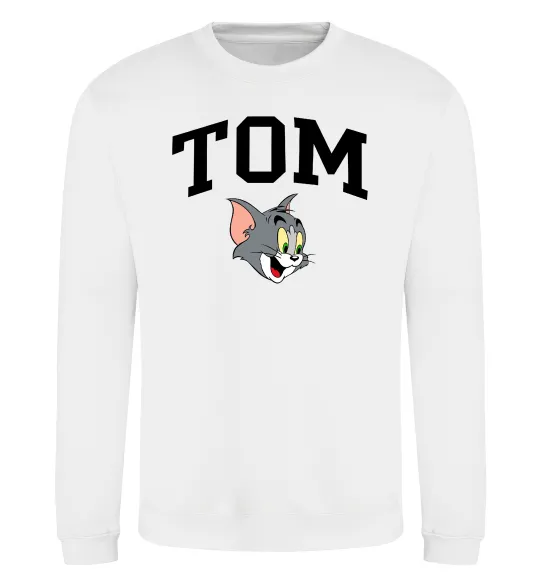 Свитшот Tom Белый фото