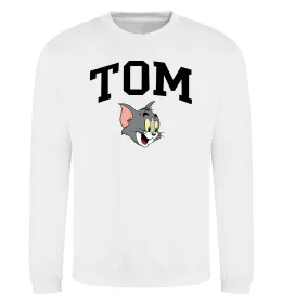 Світшот Tom Білий фото