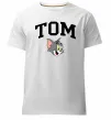 Мужская премиум футболка Tom Белый фото