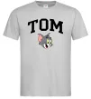 Мужская футболка Tom Серый фото