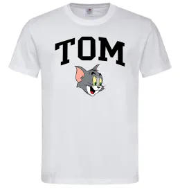 Мужская футболка Tom Белый фото