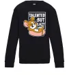 Детский Свитшот Talented but lazy Черный фото
