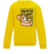 Детский Свитшот Talented but lazy Солнечно желтый фото