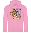 Женская толстовка (худи) Talented but lazy Розовый фото