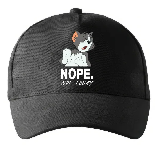 Кепка Nope Not today Черный фото