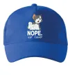 Кепка Nope Not today Ярко-синий фото