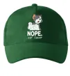 Кепка Nope Not today Темно-зеленый фото