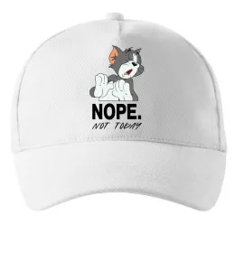 Кепка Nope Not today Белый фото