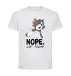 Детская футболка Nope Not today Белый Детская футболка Nope Not today Белый фото