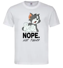 Мужская футболка Tom Белый фото