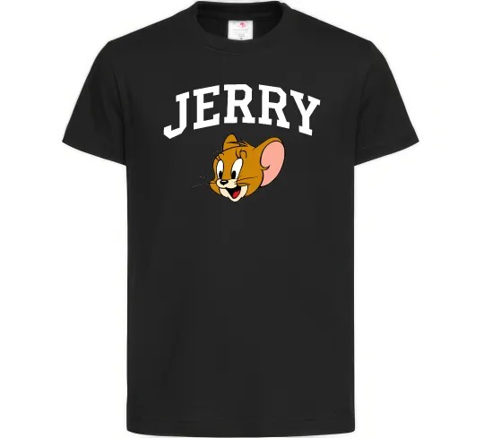 Детская футболка Jerry Черный фото