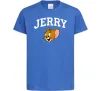 Детская футболка Jerry Ярко-синий фото