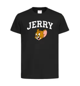 Дитяча футболка Jerry Чорний фото