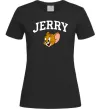 Женская футболка Jerry Черный фото