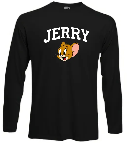 Лонгслив Jerry Черный фото