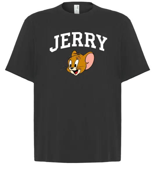 Футболка Оверсайз Jerry Черный фото