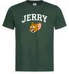 Мужская футболка Jerry Темно-зеленый фото