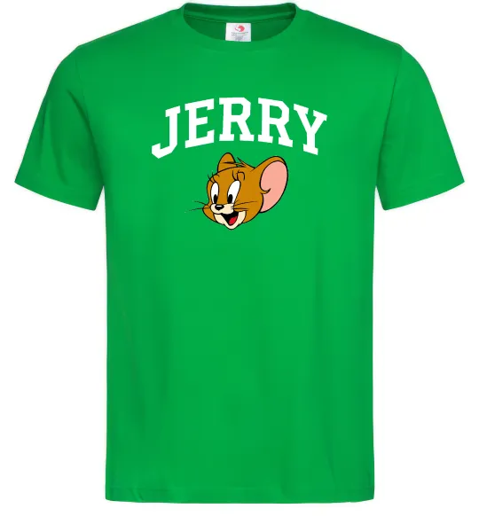 Мужская футболка Jerry Зеленый фото