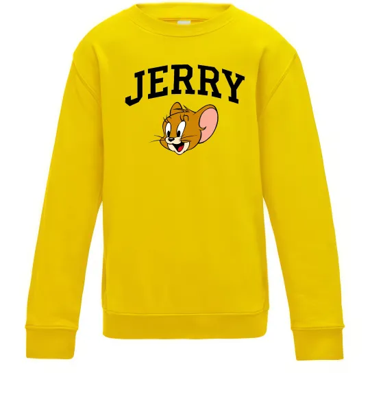 Детский Свитшот Jerry Солнечно желтый фото