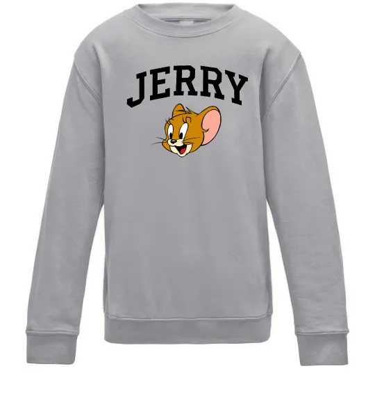 Детский Свитшот Jerry Серый меланж фото