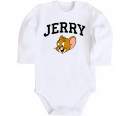 Детский боди Jerry Белый фото