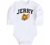 Детский боди Jerry Белый фото