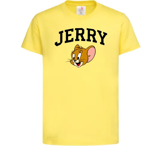 Детская футболка Jerry Лимонный фото